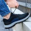 Fashion 2025 Safety Shoes for Men Women Steel Toe Anti Static Anti-smashing Anti-puncture Breathable Upper Comfortable Soft Outdoor Shoe
