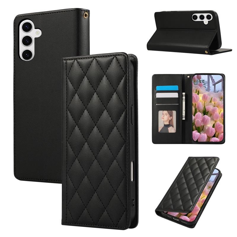 Magnetische Leder Geldbörse Handyhülle für Samsung Galaxy A17 A56 A36 A26 A16 A55 A35 A25 A15 A54 A34 A14 A53 A33 A13 Wallet Cover
