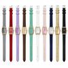 Vierkant Dameshorloge Retro Polshorloges Elegant Kwarts Horloge voor Dames Dames Cadeaus