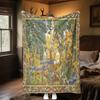 1pc Medieval Pastoral Magic Unicorn blanket, al season lightweigh Poster blanket home office outdoor nap multifunc Poster blanketional blanket