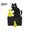 Kitchen Magnet Decor Cat Pushing Vase Refrigerator Magnet 3D Printed Whiskers Holder Whisker