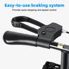 Knee Scooter, Knee Walker for Surgery, Broken Foot, Ankle Injury, Lightweight Crutch Alternative Medical Scooter with Dual Braking System for