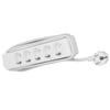 Outdoor Power Strip Multiple Socket Electrical Extension Cable Protective Contact Plug 10A 2200W