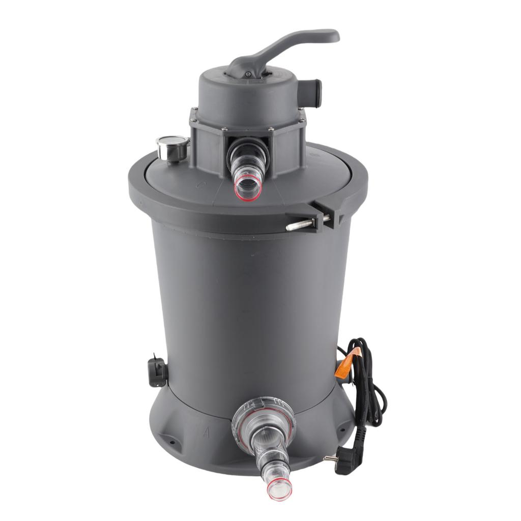 800 Gallon Sand Filter Pump 60W Pool Cartridge Filter Pump AC for 1100L To 18100L Swimming Pools