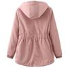 Women's Hooded Parka Coat with Fleece Lining - Warm Winter Outerwear