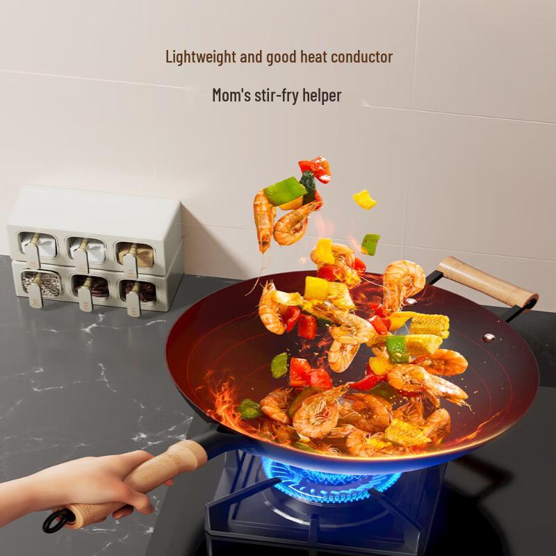 ROBAM Fine Iron Round Bottom Wok