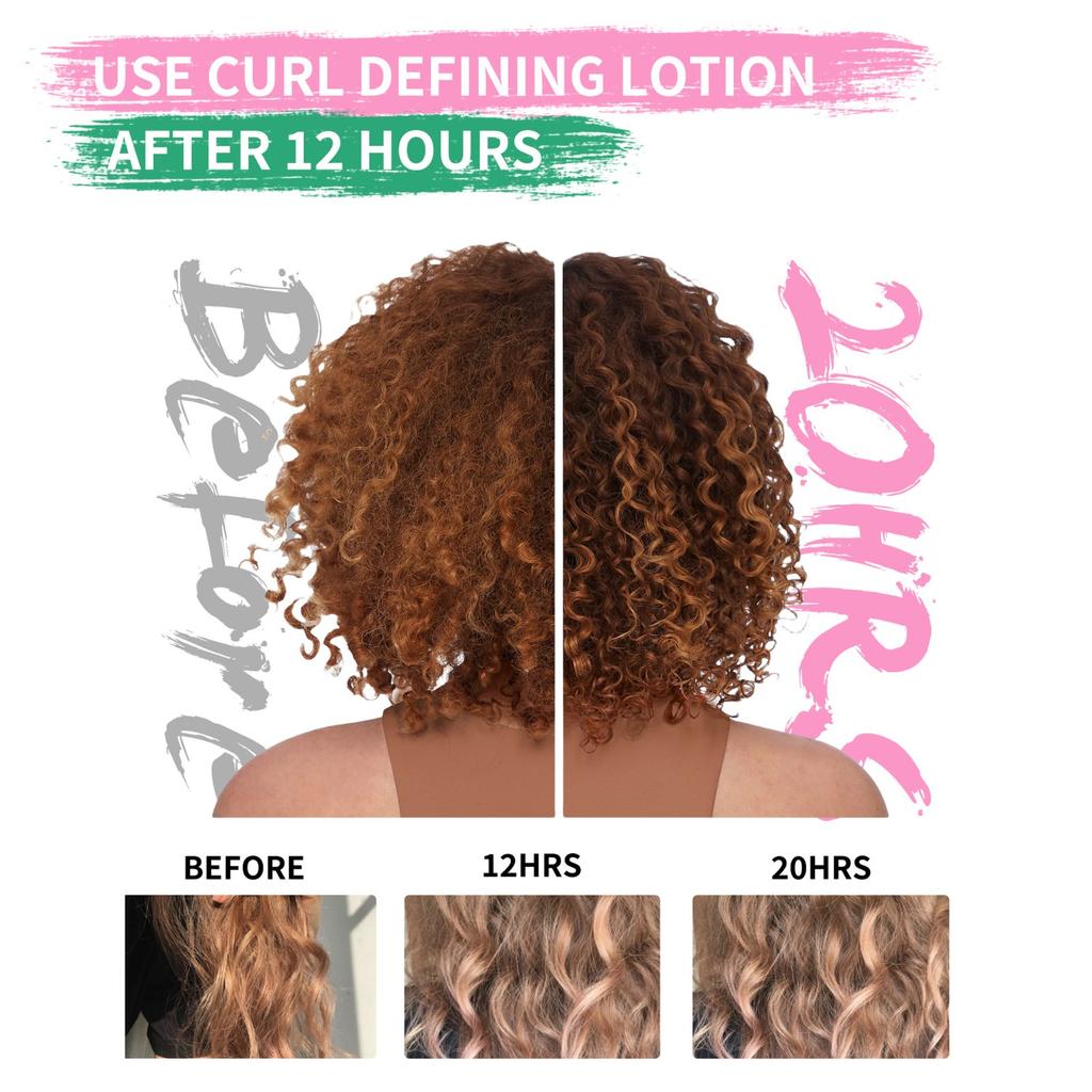 Crème coiffante pour boucles, après-shampoing hydratant et souple, réduit les frisottis, 250 ml