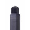 Yamazaki Tower Oil Brush with Lid, Black, Approx. W2.5 X D2.5 X H12cm, Silicone, 4355