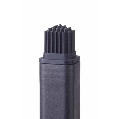 Yamazaki Tower Oil Brush with Lid, Black, Approx. W2.5 X D2.5 X H12cm, Silicone, 4355