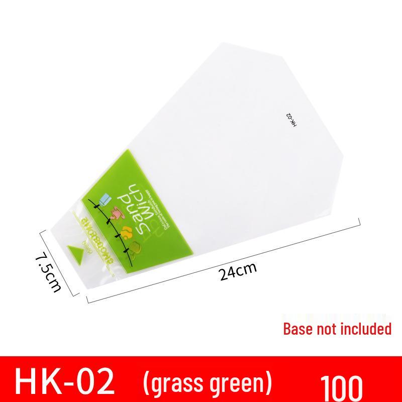 Disposable Transparent Easy-Tear Sandwich and Bread Packaging Bag