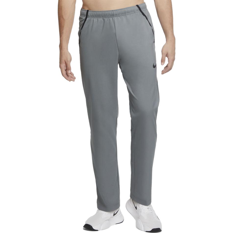 Nike Logo Print Breathable Straight Casual Pants Men Bottoms Grey DQ1904-084