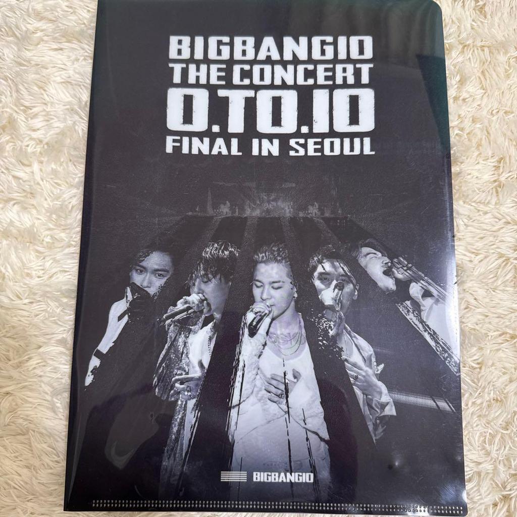 [USED] BIGBANG 2012 BIGSHOW Clear File