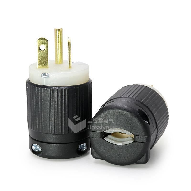 American Standard 5-20P Industrial Power Plug