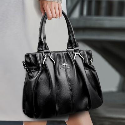 Madingas vidutinio amžiaus mamos krepšys, rankinė per petį, moteriškas krepšys per petį, moteriška rankinė