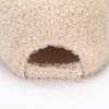 Winter Women's Plush Baseball Cap Warm In Autumn and Winter Solid Color Duck Tongue Hat