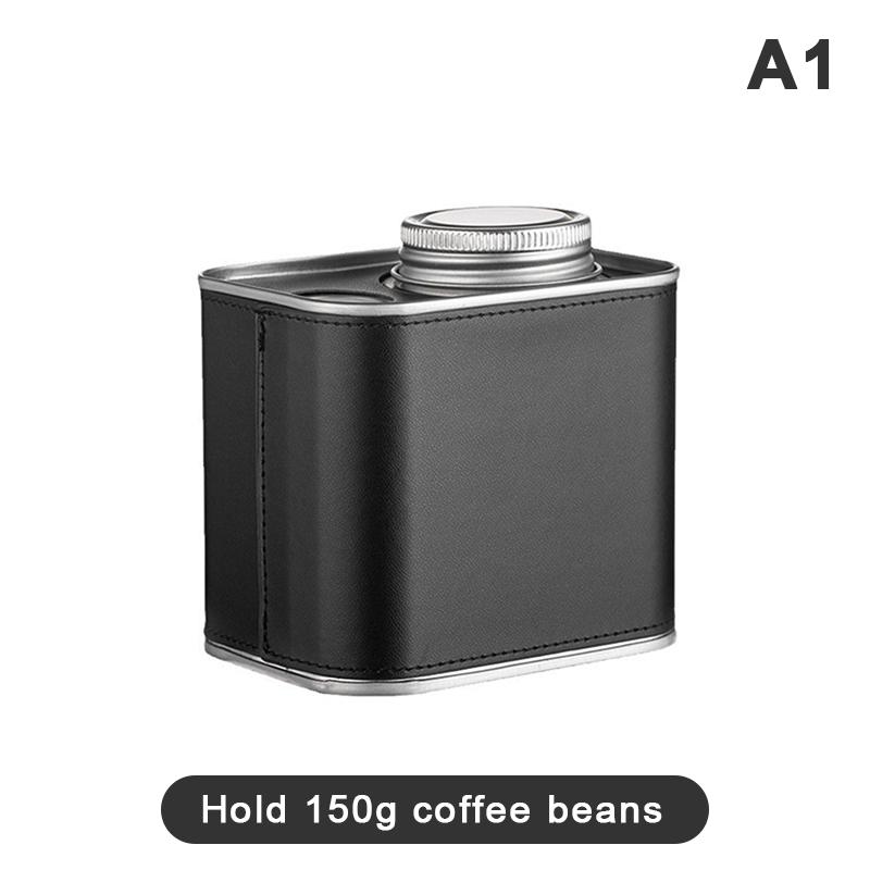 Versiegelter Kaffeebohnen-Aufbewahrungsbehälter mit Deckel, Outdoor-Camping-Kaffeebohnen-Aufbewahrungsbehälter, Feuchtigkeitsgeschützter und Frische-Erhaltender Behälter