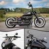 DREAMIZER 3" Motorcycle Vintage Mirrors Round Rear View Mirror 8Mm Black Compatible With Harley Davidson Dyna Bobber Softail Chopper Cruiser Cafe