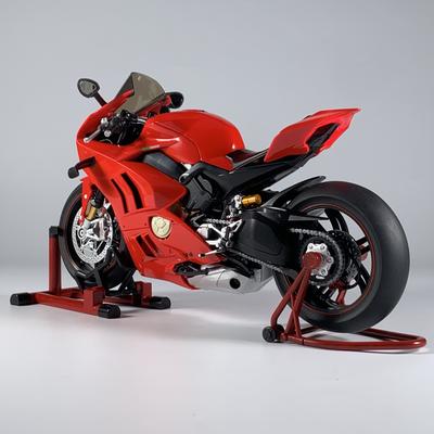 1:6 Ducati V4 V4S V4SP2 1:7 Modèle de Moto de Course Alliage Moulé sous Pression Moto Jouet Collection Miniature Voiture Décoration Maison Garçon