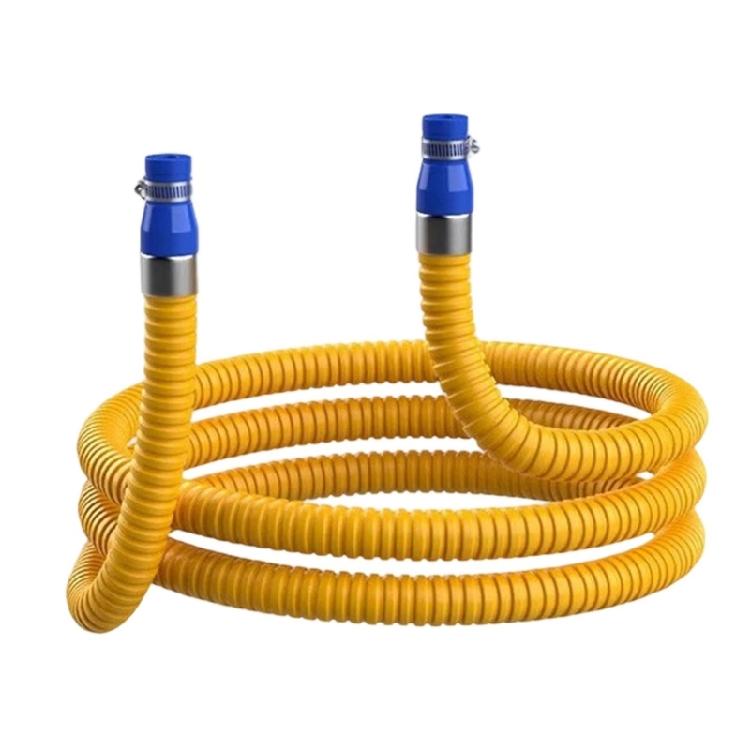 

High Pressures Resistant Connector Aluminum Alloy Texture Household Gas Pipe Installation for Stove Installation Gas pipe 30cm with c