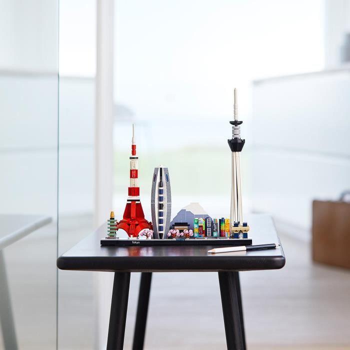 Lego® architecture - tokyo - skyline (21051) - 547 pièces - pour adultes