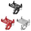 Aluminum Alloy Bike Phone Holder With Antislip Fixation For Cycling Gps Devices