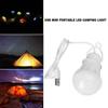 Mini USB LED Bulb White Light DC 5V 3W USB Outdoor Portable Tent Light for Daily Reading Camping Fishing