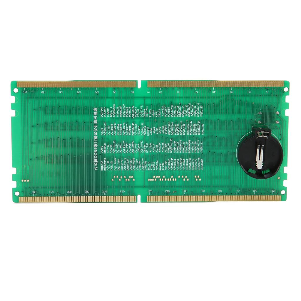 Computer Memory Tester PCB Material Forward Reverse Available Computer DDR4 Memory Tester with LED for PC