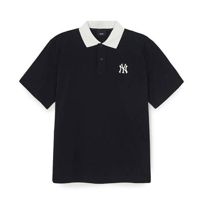 Preppy Style Collection New York Yankees SS26 Polo Shirt Unisex 3APQV0263-50BKS