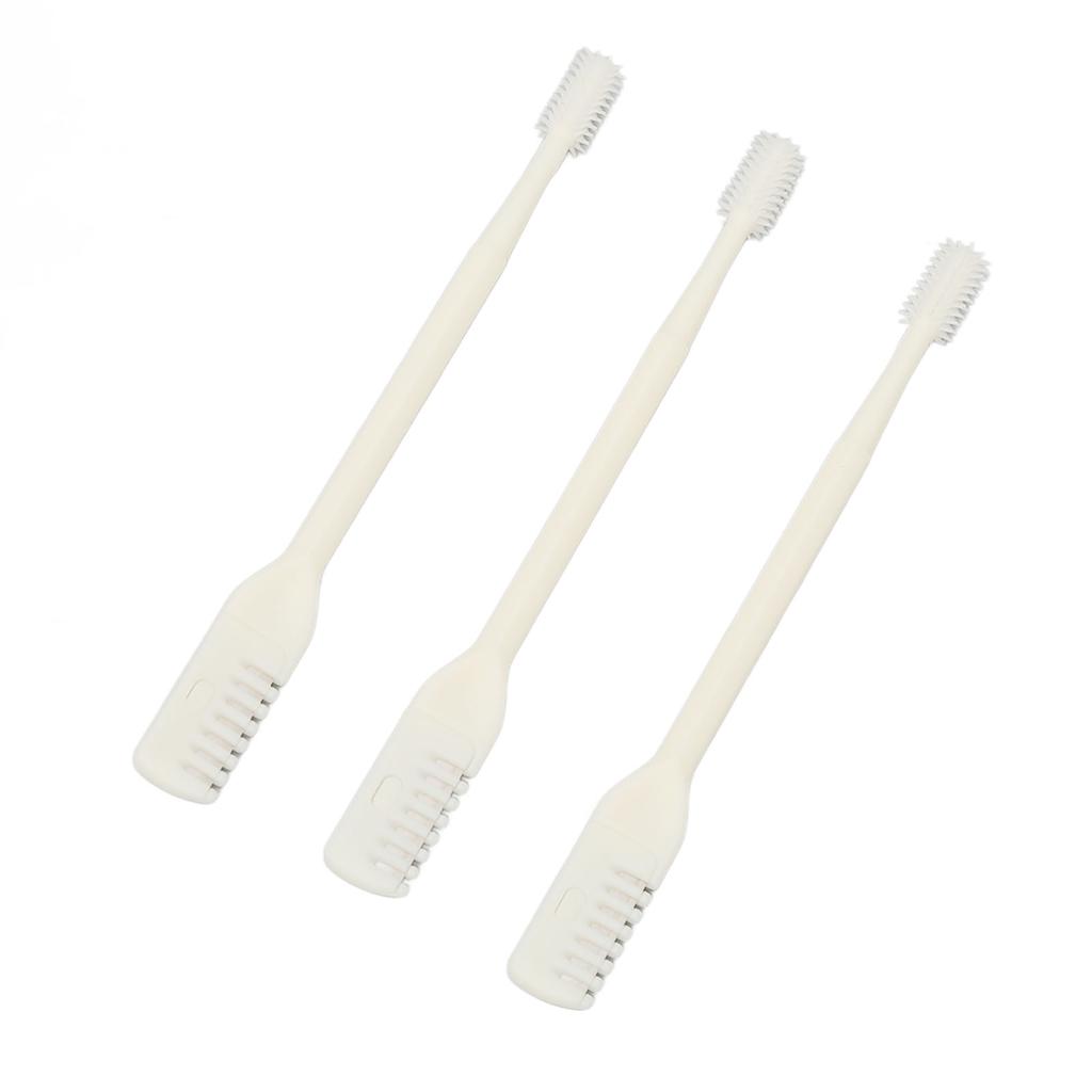 3pcs Manual Nose Hair Tool Portable Nose Double Sided Nose Hair Knife for Ear Facial