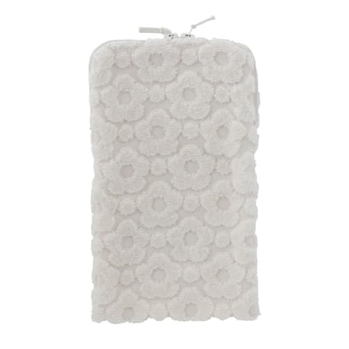 MARY QUANT Zippered Towel (SAKURA Series) PET Bottle Case/Cover (100% Cotton) 000480-0002 (Ivory)
