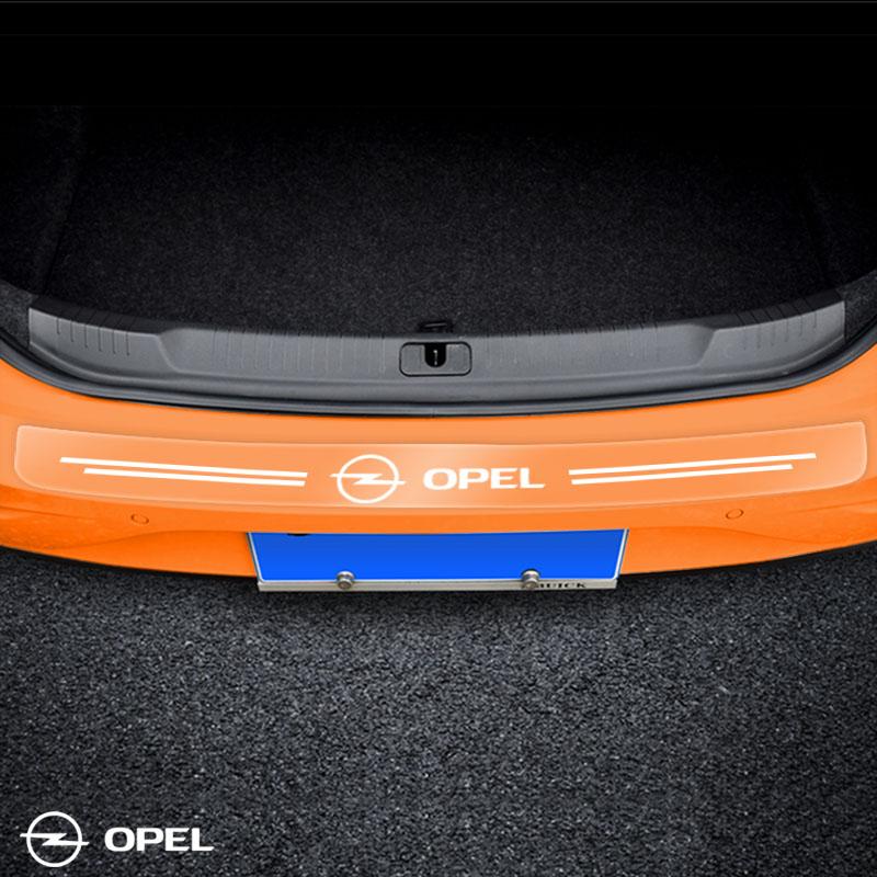 Car Rear Bumper Load Edge Protector Stickers For Opel Astra J Insignia Astra Corsa Zafira B Mokka Vivaro Meriva Car Accessories