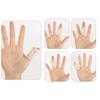 Breathable Finger Splint Stabilizers For Injured Joints Flexible Adjustable Sports Music Activities Comfortable Polyester Support Sleeve