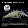 5pcs 6cm 12g Crankbaits Fishing Lure Set Floating Pike Wobblers Artificial Bait Kit Fishing Tackle Set of Rattling Baits