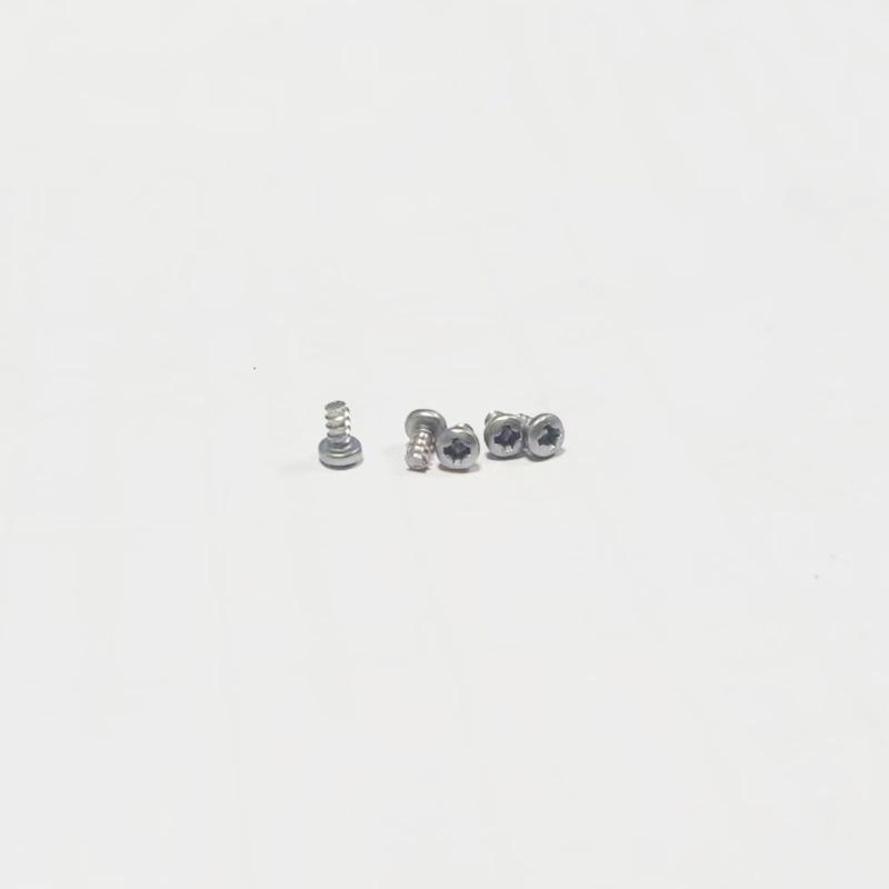 410 Stainless Steel Self-Tapping Screw, Quenched Cross-Recessed Pan Head, Flat Tail, ST2*4 ST2*5, Closed Passivation, 48-Hour Salt Spray