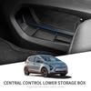 Priekš Chevy Chevrolet Bolt EUV EV 2025 2025 Centrālā roku balsta apakšējā slāņa glabāšanas kaste Automašīnas centra konsoles paliktņa organizatora piederumi
