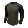 Men'S Button Up Long Sleeved Fashionable Casual Sports Top