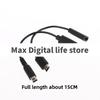 1/3 Stück Typ-C-Spielkonsolen-Konverterkabel für NDSI GBASP/ WIIU 3DSL NDSL Stromkabel USB-C-Ladegerät-Kabel Schnur Draht