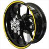 AXXL Motorcycle 17-inch Wheel Custom Rim Stickers STD1 (Yellow)