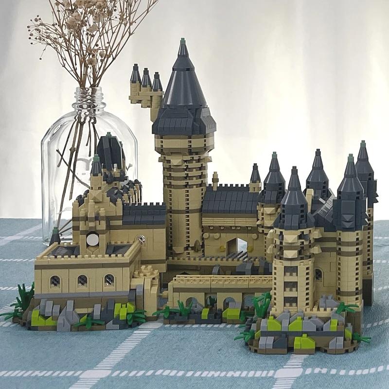 NEW 6000+PCS Micro Building Blocks Hogwaed School Castle Bricks Toys for Boys Girls Kids Adult Christmas Gifts DIY Toy