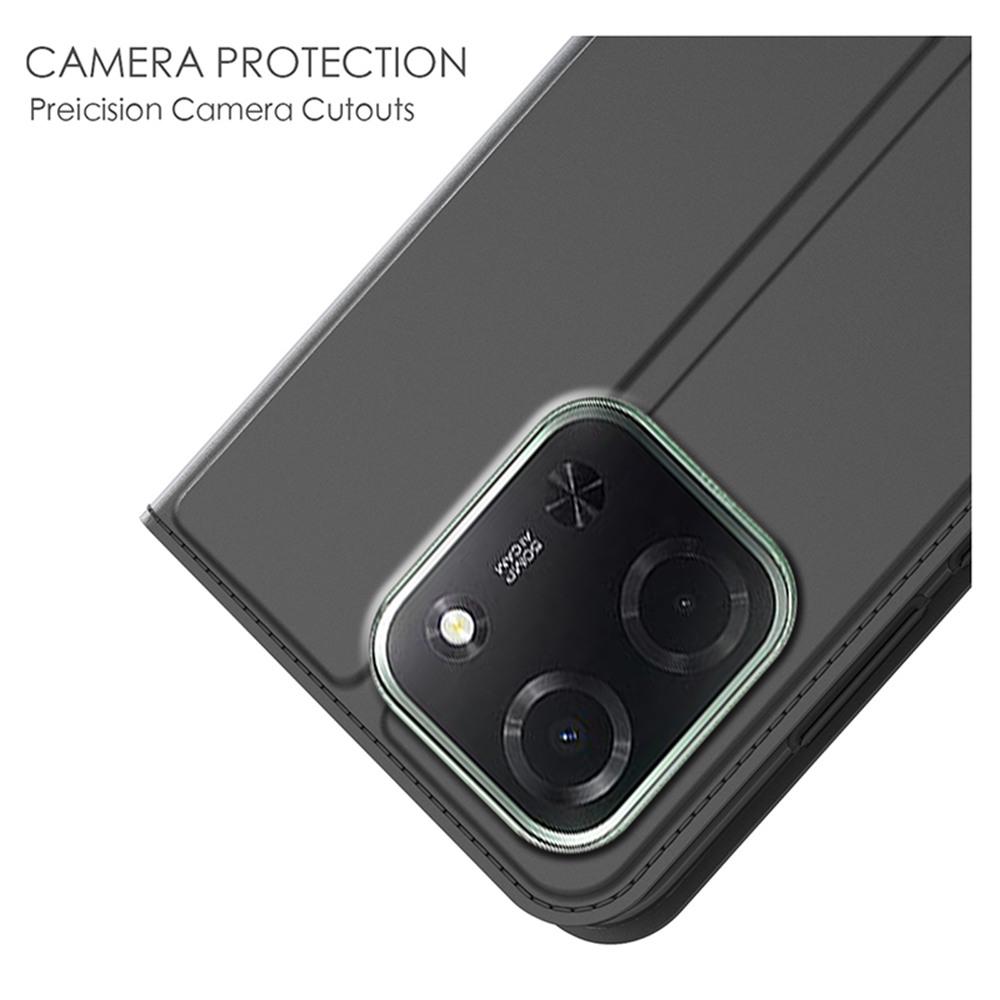 For Xiaomi Poco C85 5G Case PU Leather Phone Cover with Card Holder Stand