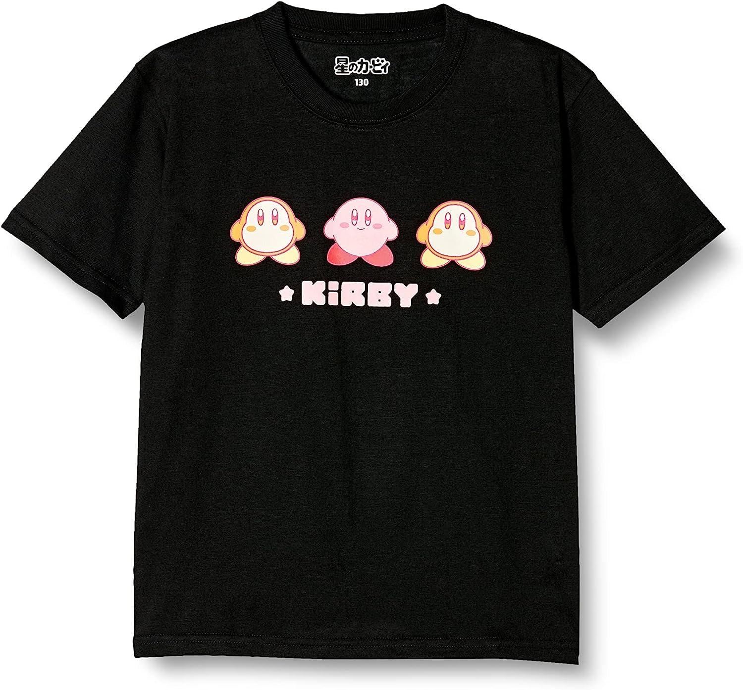

Trio of Stars Waddle Dee Kids Short Sleeve 22863161 Black 2 [Kirby] T-shirt