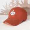 Embroidered Baseball Cap, Casual And Fashionable Urban Style Duckbill Cap Muscle Goose Pattern All-Match Trendy For Daily