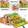 Dog And Cat Snuffle Mat Slow Feeder Puzzle Toy Indoor Nose Work Training Enrichment Hide Treats For Anxiety Relief Birthday Gift