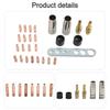 Seamless Soldering M6 0.6 Mm 15AK Gas Nozzles Welding Nozzle Kit DIY Welding Needs Easy Installation Great Heat Conductivity