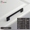 Oukali Modern Design Pull Down Kitchen Hardware Kitchen Cabinets Door Pull Handle Chrome Drawer Handle