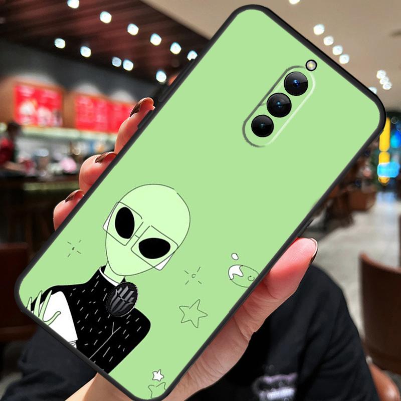 Cartoon Alien Case For ZTE Nubia Red Magic 10S 10 8 9 8S 9S 11 Pro Plus 10 Air 5G 6R 6 7 6S 7S Pro Cover