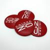 4pcs/lot 55mm OZ Racing Emblem Badge Car Styling Wheel Center Cover Sticker Carbon Fiber Hub Cap Decal For OZ M582