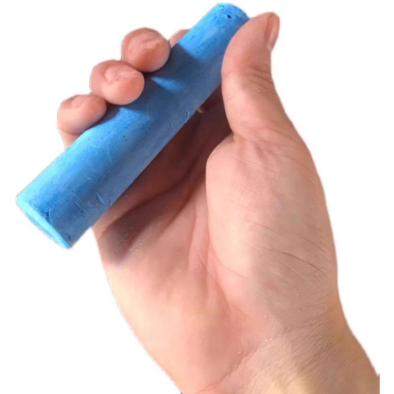 Construction Site Thick Steel Pipe Marking Chalk - Extra Large White Chalk