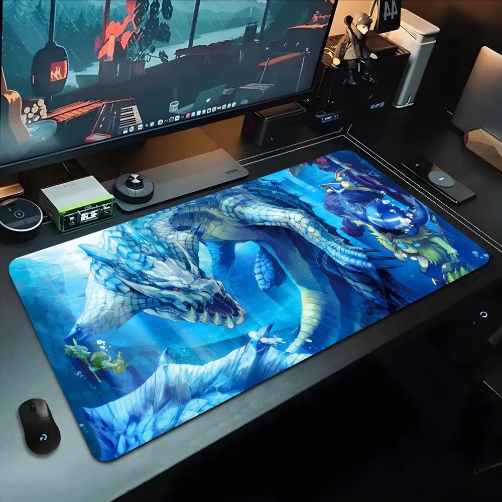 monster hunter Mouse Pad 500X1000 mm Large Gaming Mousepad Gamer XL Rubber Otaku Keyboard Pad Laptop Desk Mat