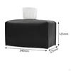 Elegant Faux Leather Tissue Holder for Home and Office